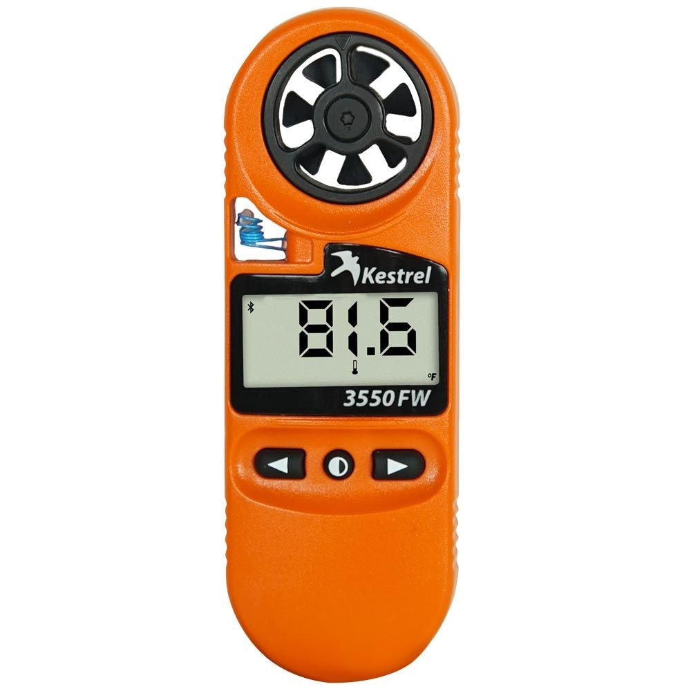 Misuratore meteorologico antincendio tascabile Kestrel 3550FW con Bluetooth