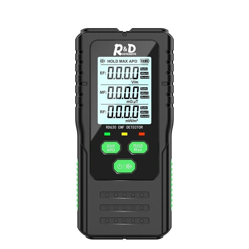 R&D 3 in 1 EMF Meter, EF, MF, RF