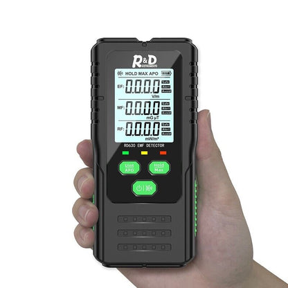 R&D 3 in 1 EMF-meter, EF, MF, RF