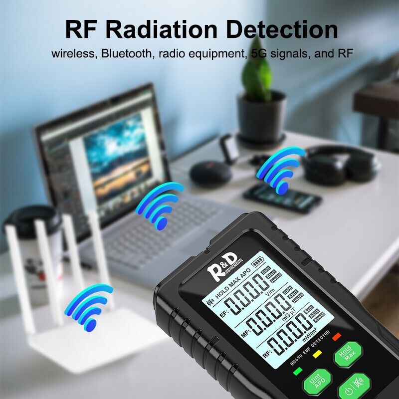 R&D 3 dalam 1 Meter EMF, EF, MF, RF