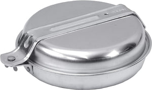 Kit de désordre de batterie de cuisine de camping en plein air en aluminium Texsport 5 pièces