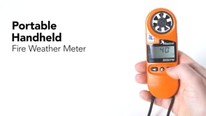 Kestrel 3550FW Pocket Fire Weather Meter avec Bluetooth