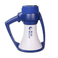 Megafone Rugged Azul do Oceano - Azul e Branco