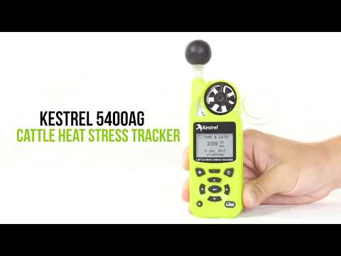 Kestrel 5400AG Livestock Heat Stress Tracker with LiNK + Vane