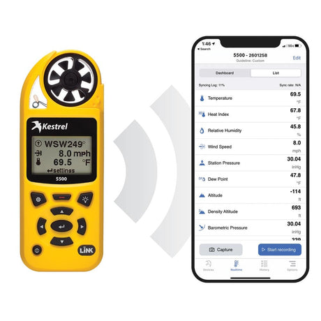 Kestrel 5500 Weather Meter - ExtremeMeters.com