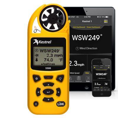 Kestrel 5500 データロギングポータブル気象計 - ExtremeMeters.com – Extreme Meters LLC.