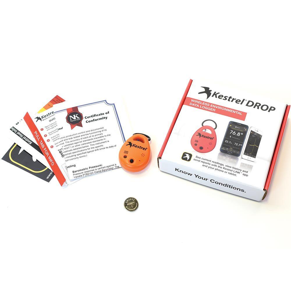 Kestrel DROP D2HS Heat Stress Monitor - ExtremeMeters.com