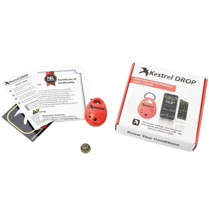 Kestrel DROP D3 Bluetooth Data Logger - Temperature | Humidity | Pressure - ExtremeMeters.com