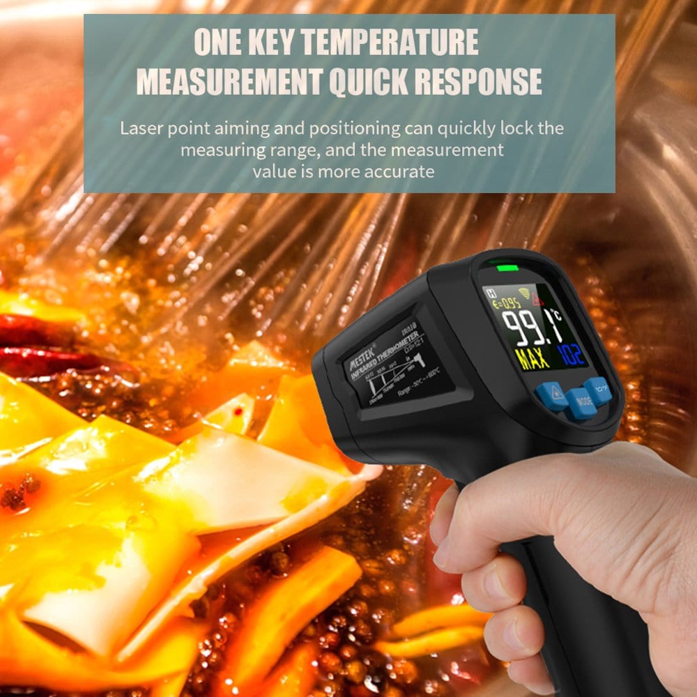 Thermometer Gun Digital Infrared Laser No-Contact Temperature Tester  -50°C-550°C