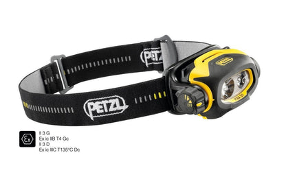 PETZL PIXA 3R Rechargeable Headlamp for use in explosive environments (ATEX) | 90 LM - ExtremeMeters.com