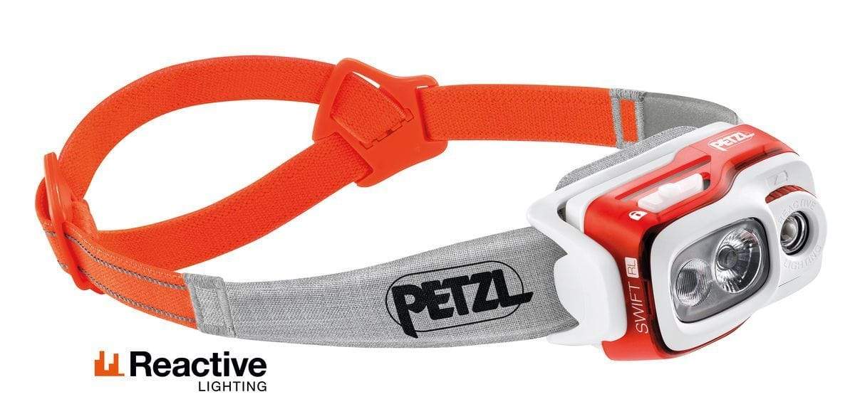 PETZL SWIFT RL Rechargeable with REACTIVE LIGHTING | 900 LM - ExtremeMeters.com